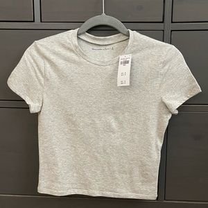 Abercrombie & Fitch Crop Tee